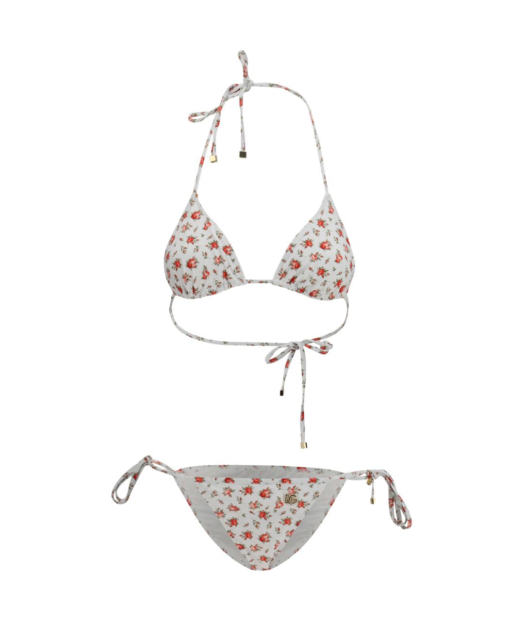 DOLCE&GABBANA Белый синтетический купальник, фото 1