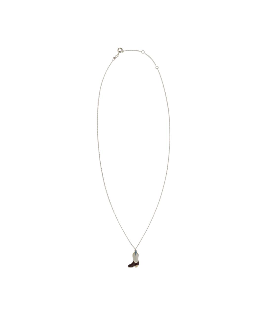 ALIITA Зеленые колье из желтого золота, фото 2