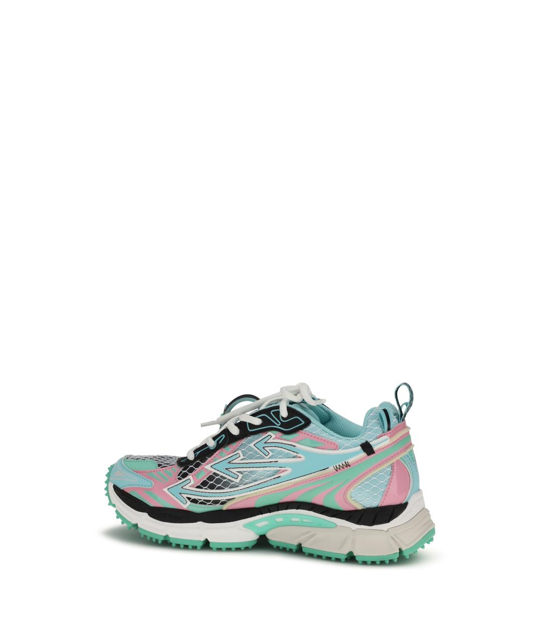 OFF-WHITE Мульти текстильные кроссовки, фото 3