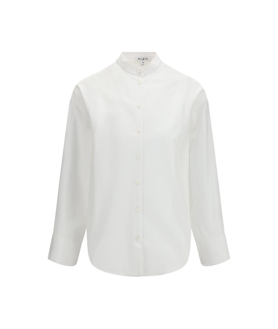 ALAIA Белая хлопковая рубашка, фото 1