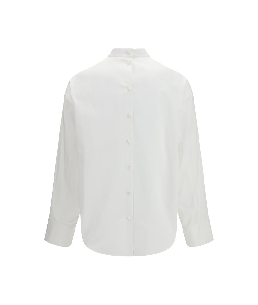 ALAIA Белая хлопковая рубашка, фото 2