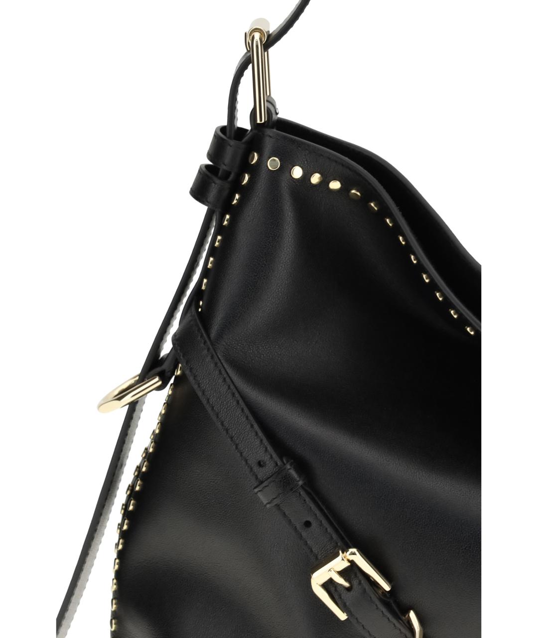 GIVENCHY Черная кожаная сумка через плечо, фото 4