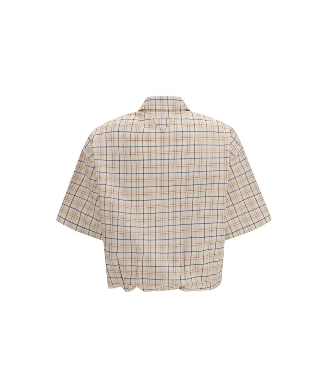 PRADA Мульти хлопковая рубашка, фото 2