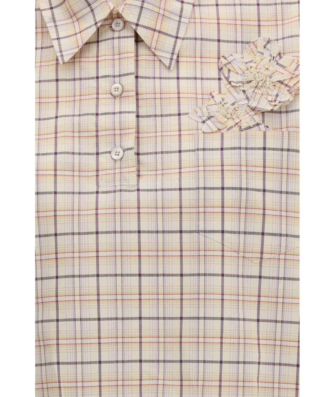 PRADA Мульти хлопковая рубашка, фото 3