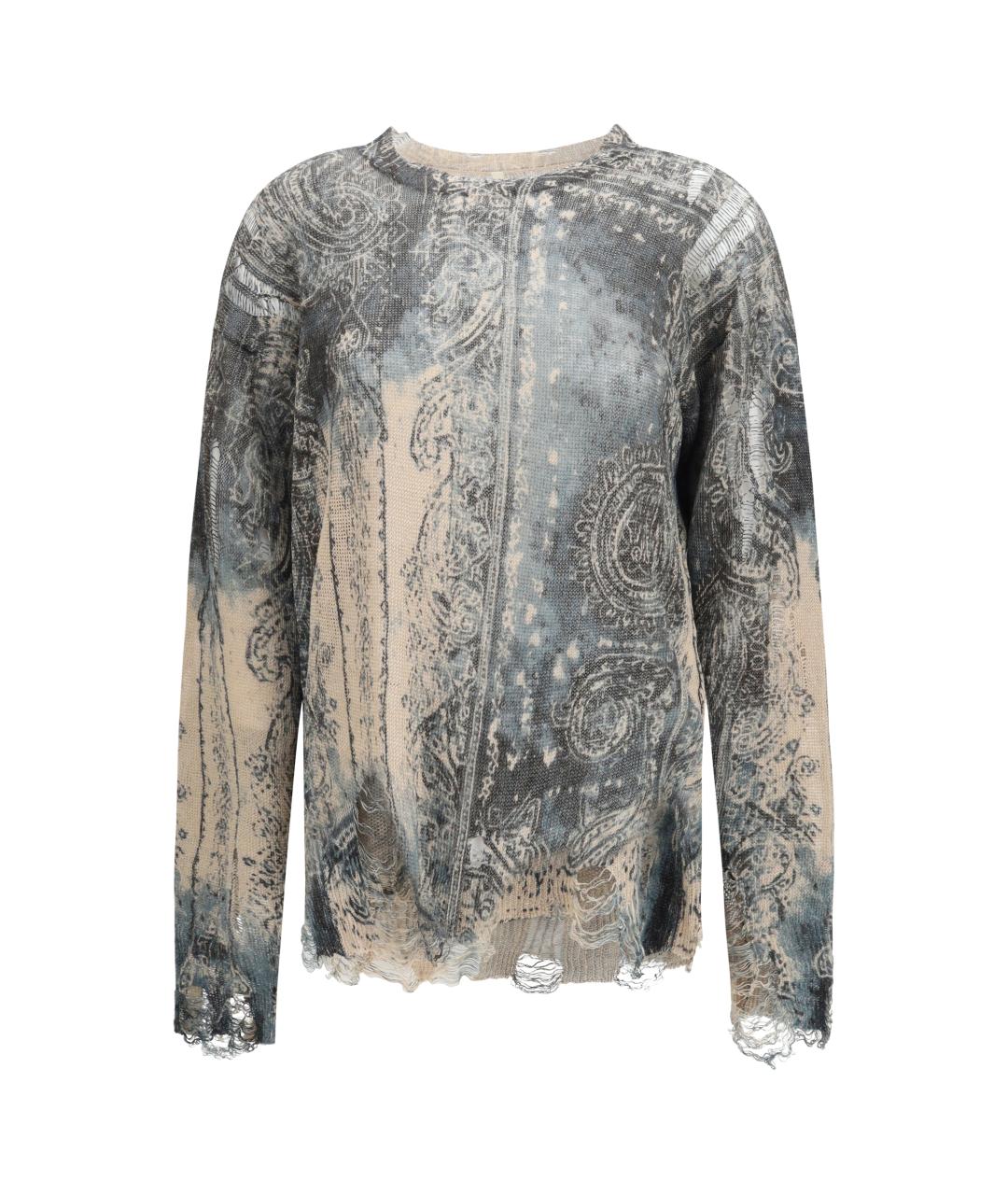 R13 Мульти льняной джемпер / свитер, фото 1