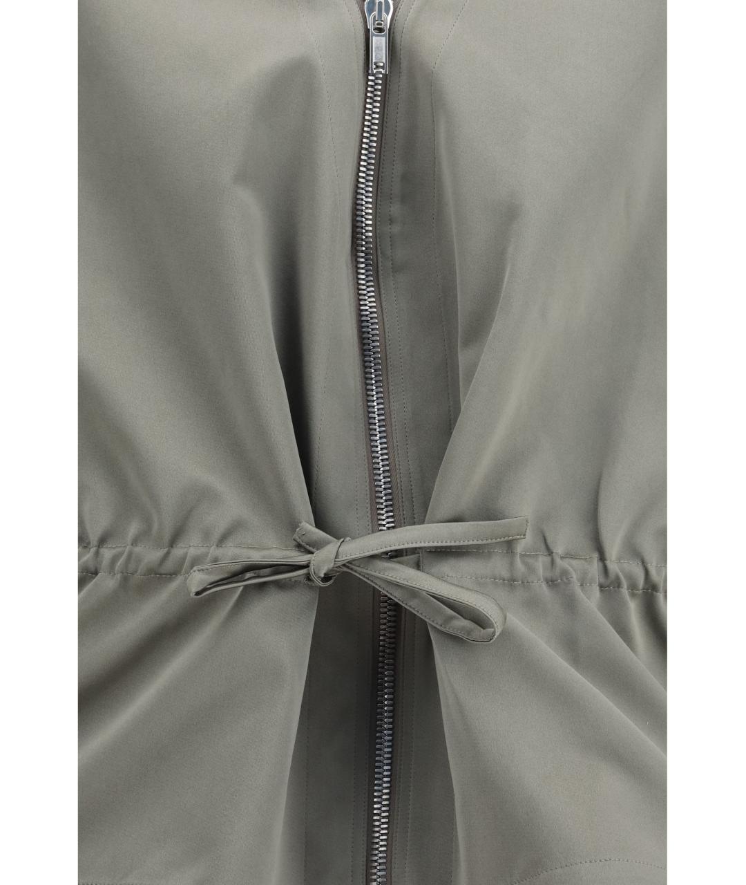 RICK OWENS Серая полиэстеровая куртка, фото 3