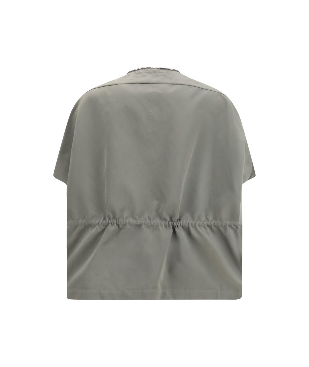 RICK OWENS Серая полиэстеровая куртка, фото 2