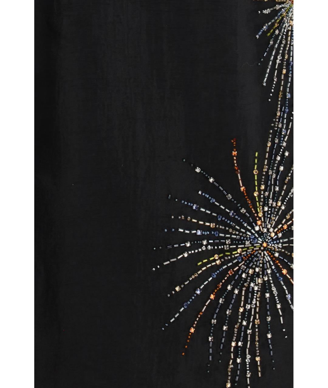 STAUD Черное полиэстеровое коктейльное платье, фото 3