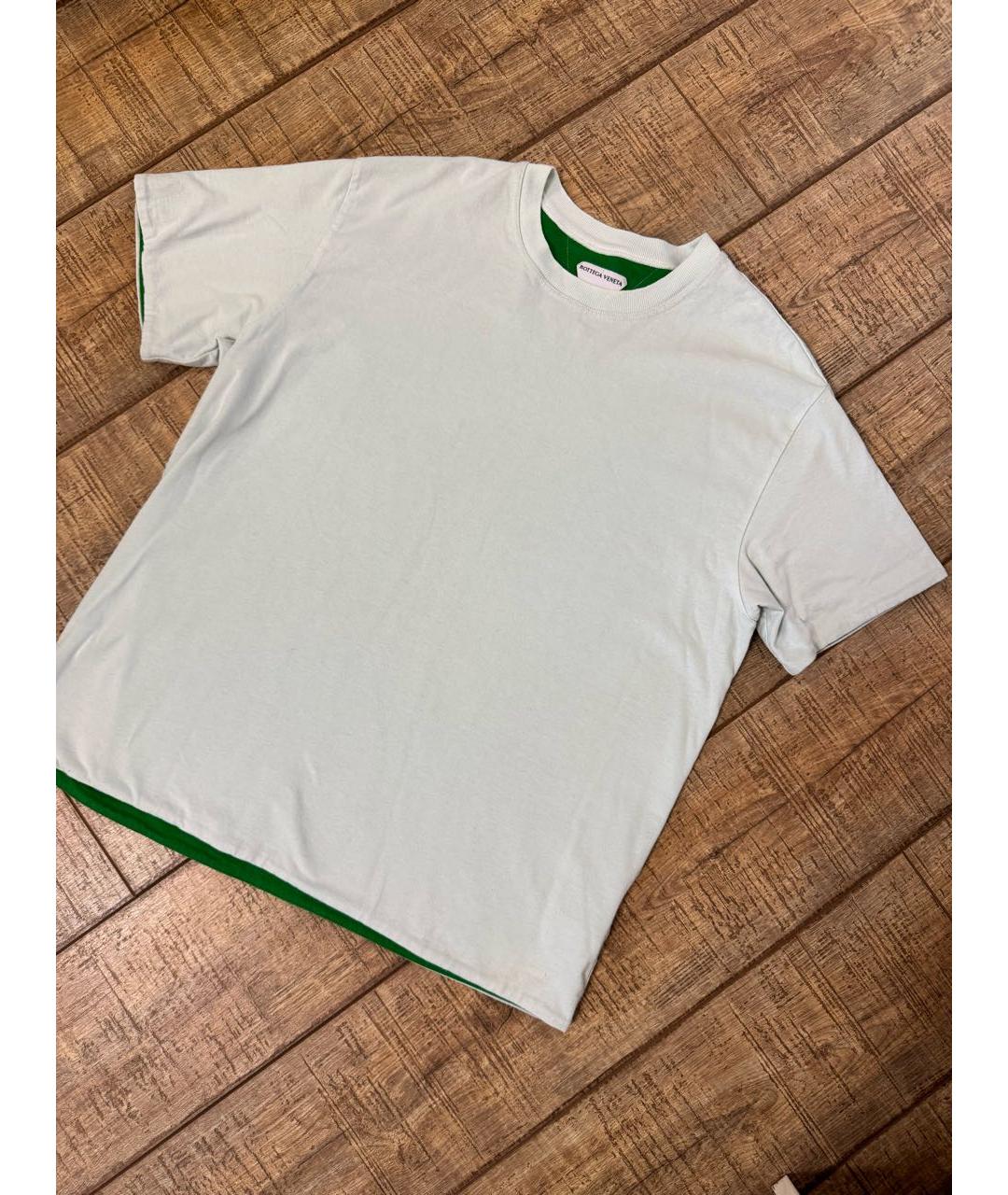 BOTTEGA VENETA Белая футболка, фото 4