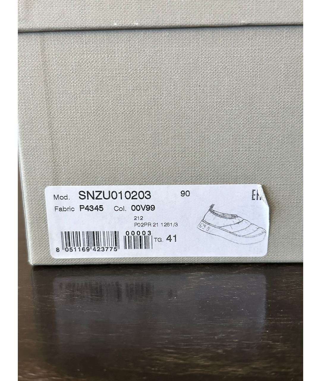 MARNI Зеленые синтетические слипоны, фото 6