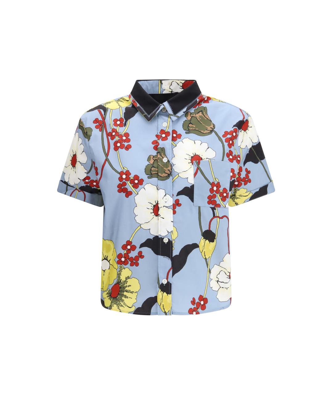 MARNI Мульти хлопковая рубашка, фото 1