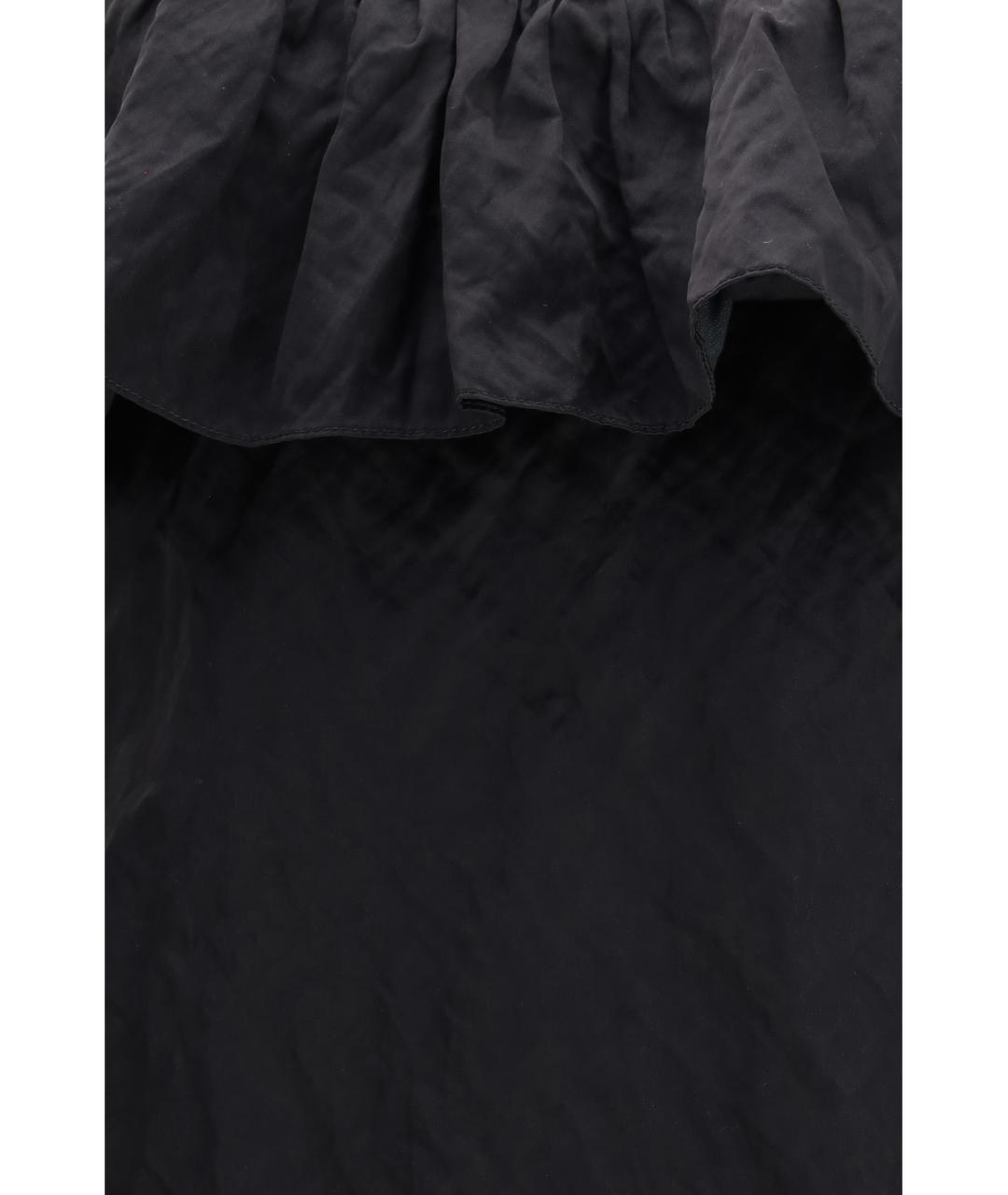 CHLOE Черное хлопковое повседневное платье, фото 3