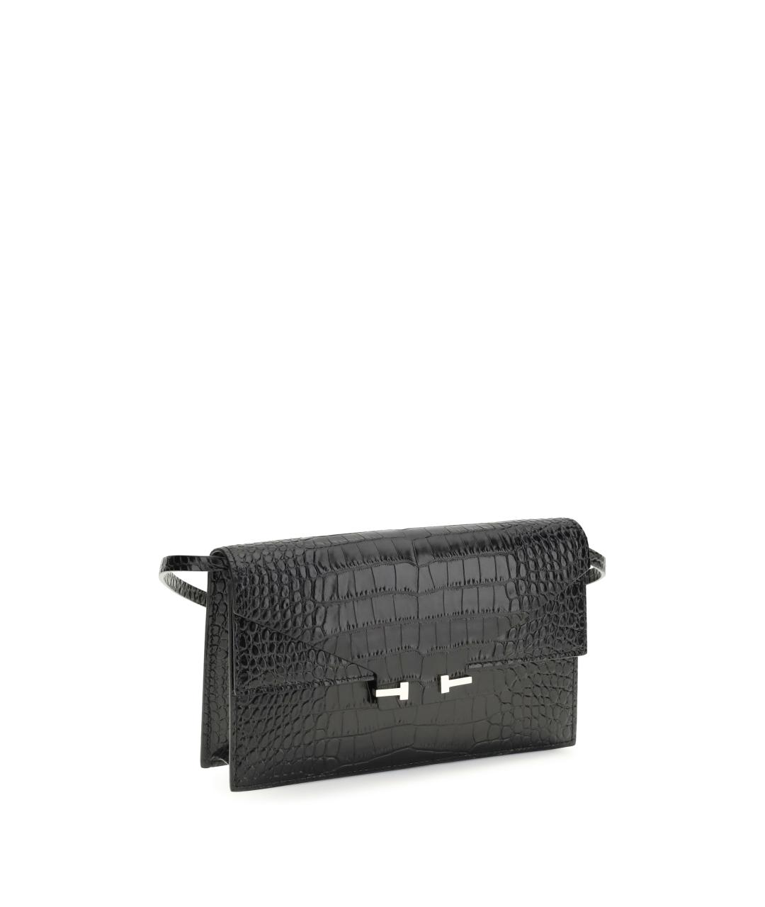 TOM FORD Черная кожаная сумка через плечо, фото 2