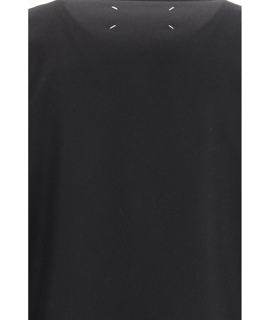 MAISON MARGIELA Черный шерстяной пиджак, фото 3