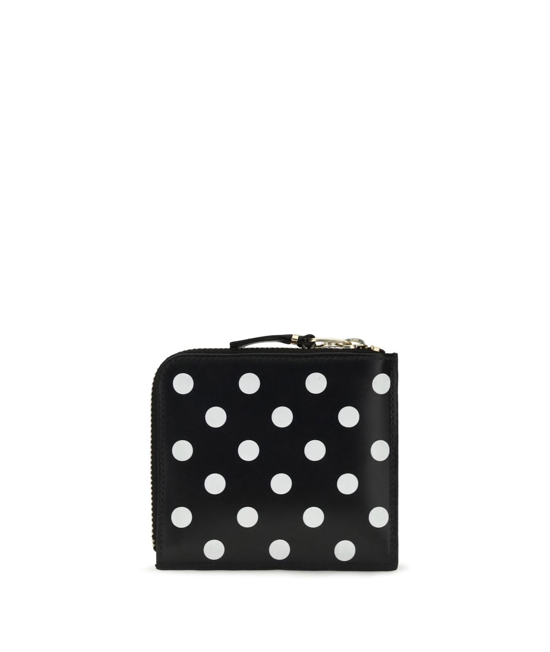 COMME DES GARÇONS WALLET Черный кожаный кардхолдер, фото 2