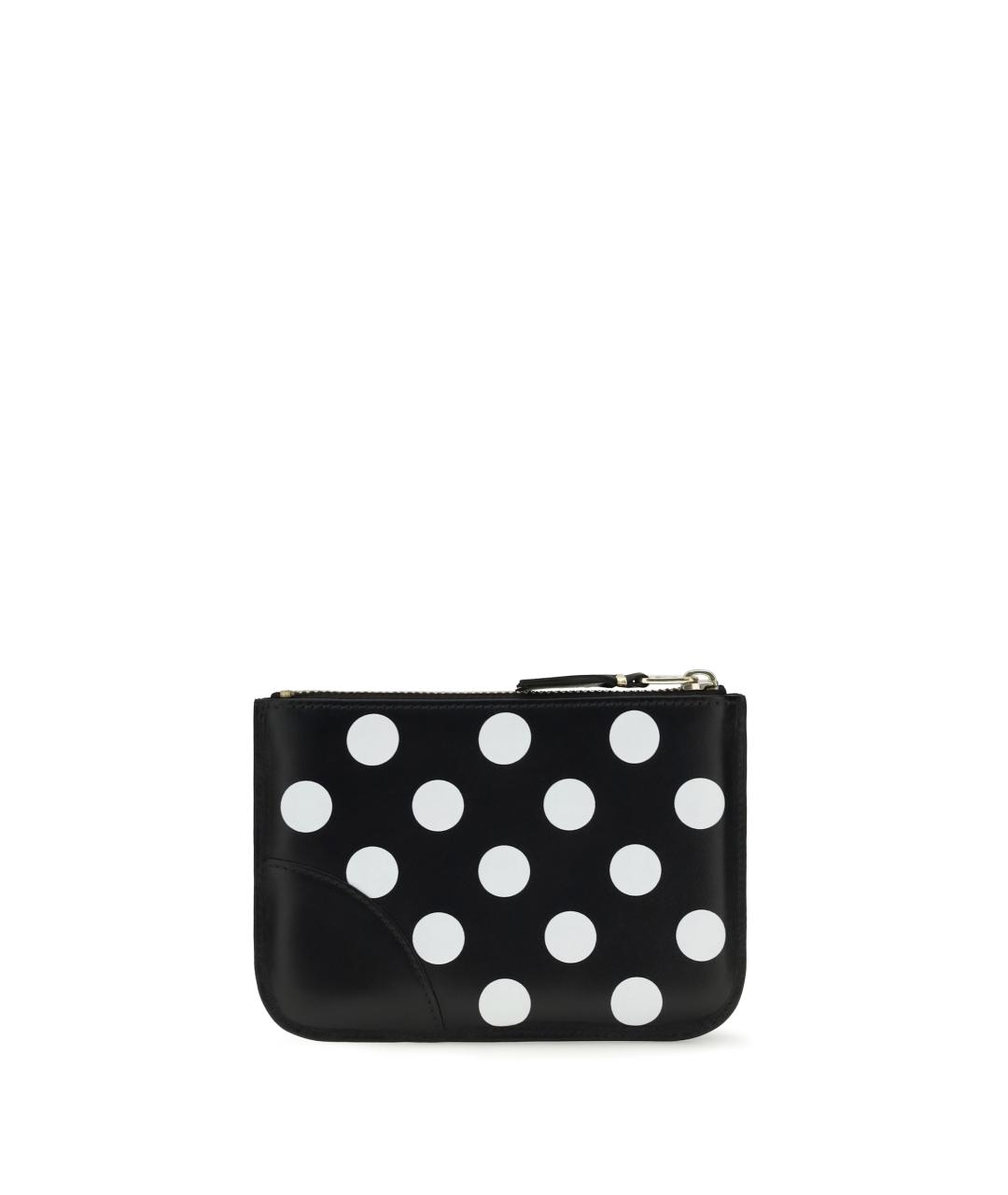 COMME DES GARÇONS WALLET Черный кожаный кардхолдер, фото 2