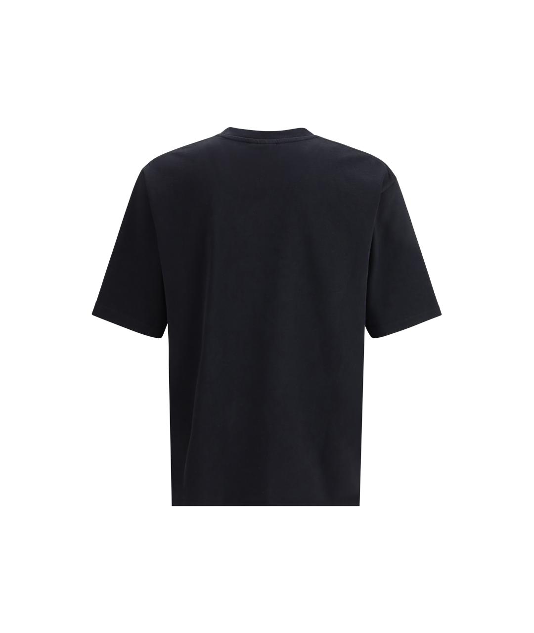 DSQUARED2 Черная хлопковая футболка, фото 2