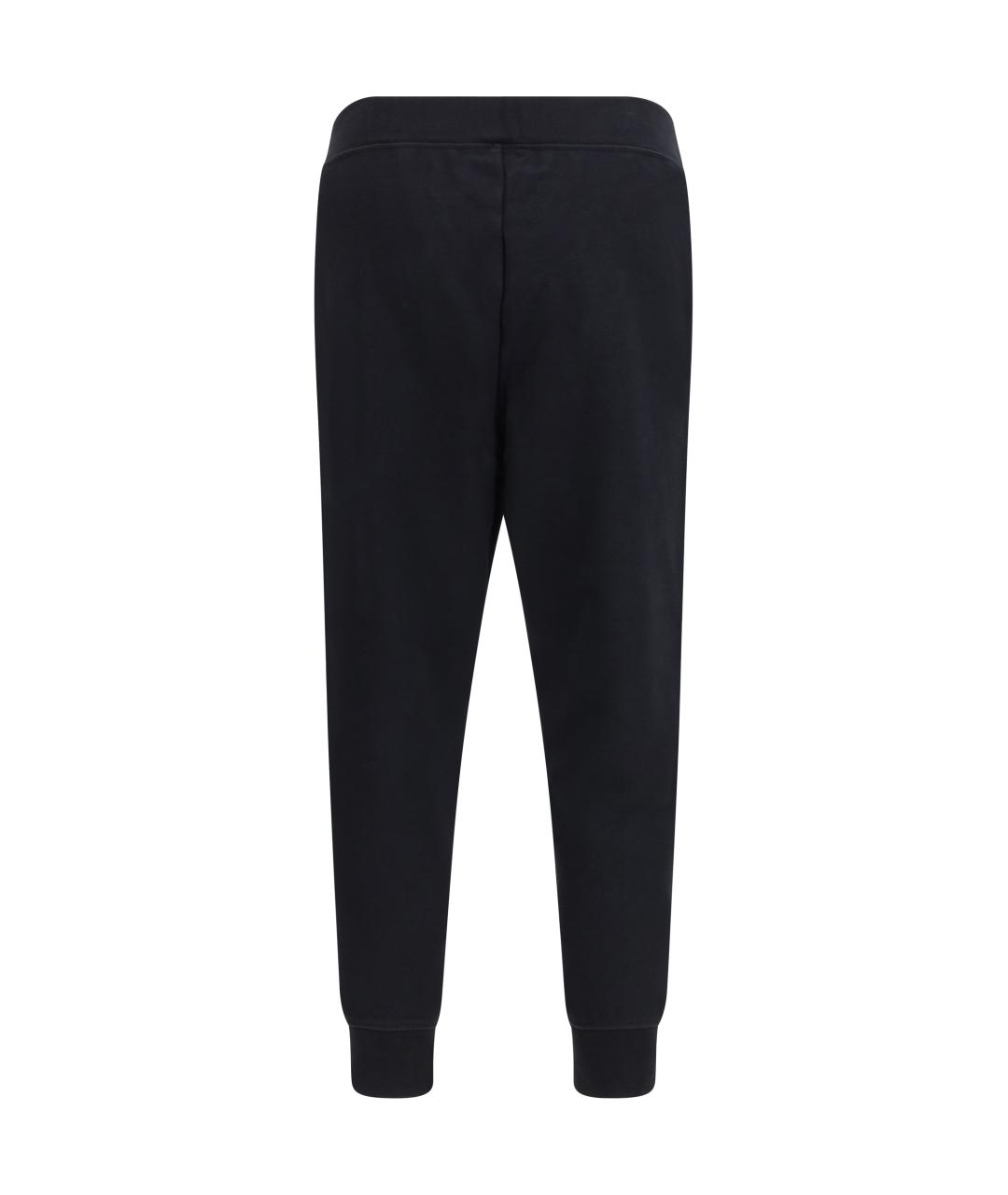 DSQUARED2 Черные хлопковые повседневные брюки, фото 2