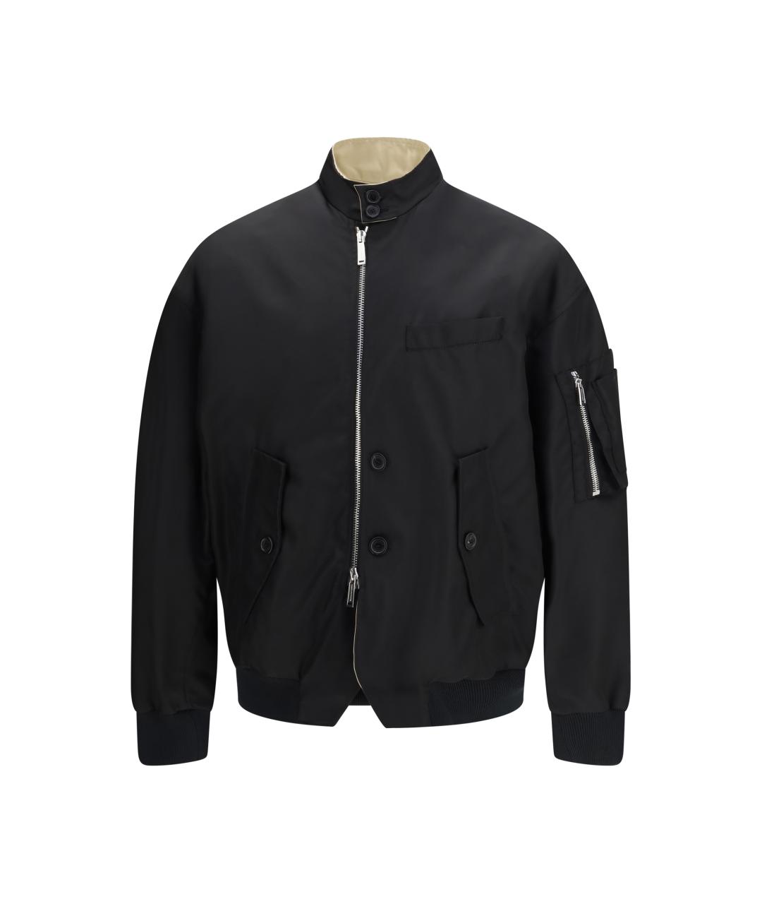 DSQUARED2 Черная полиамидовая куртка, фото 1