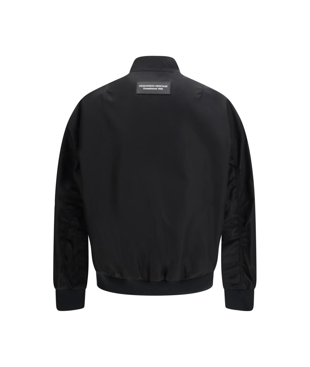 DSQUARED2 Черная полиамидовая куртка, фото 2