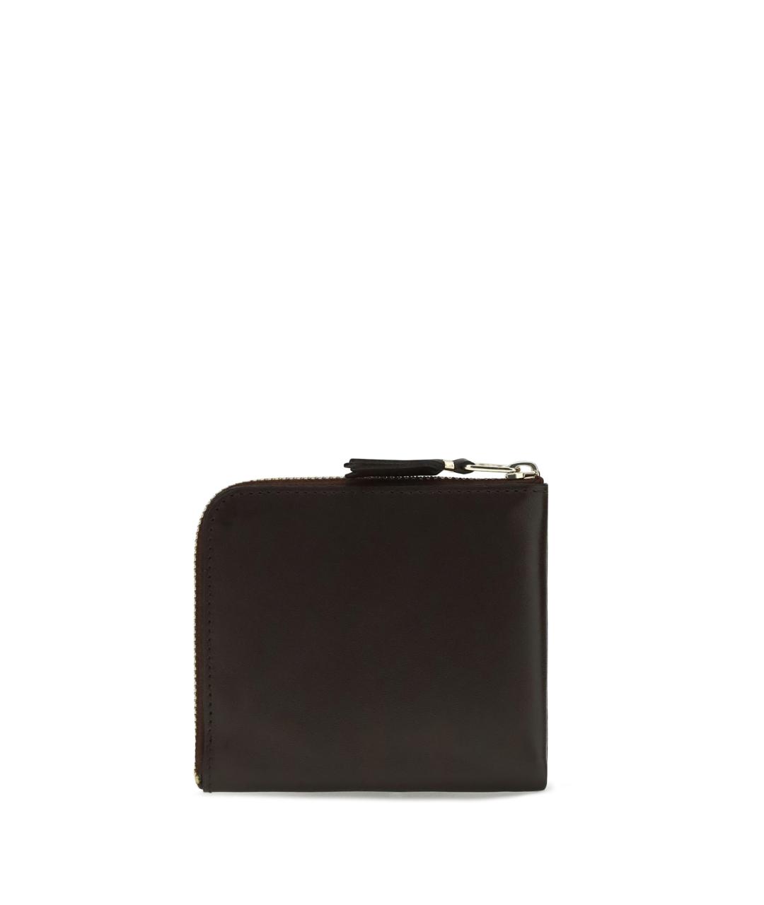 COMME DES GARÇONS WALLET Коричневый кожаный кошелек, фото 2