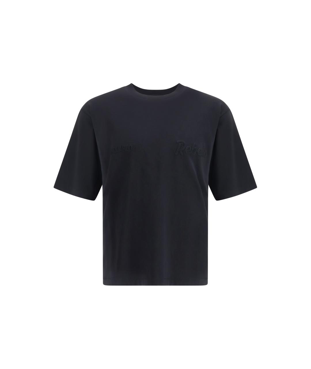 DSQUARED2 Черная хлопковая футболка, фото 4