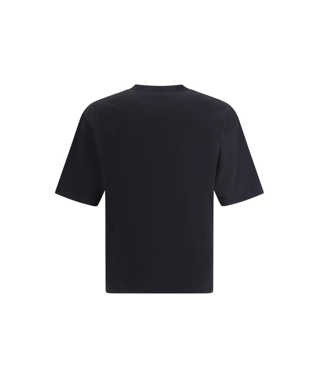 DSQUARED2 Черная хлопковая футболка, фото 2