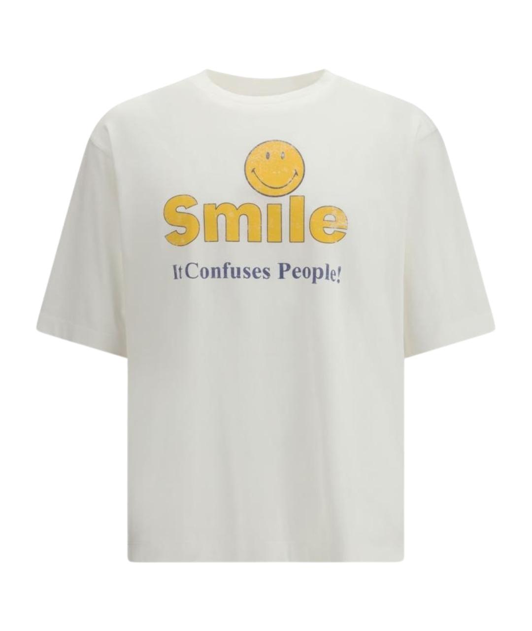 DSQUARED2 Белая хлопковая футболка, фото 1