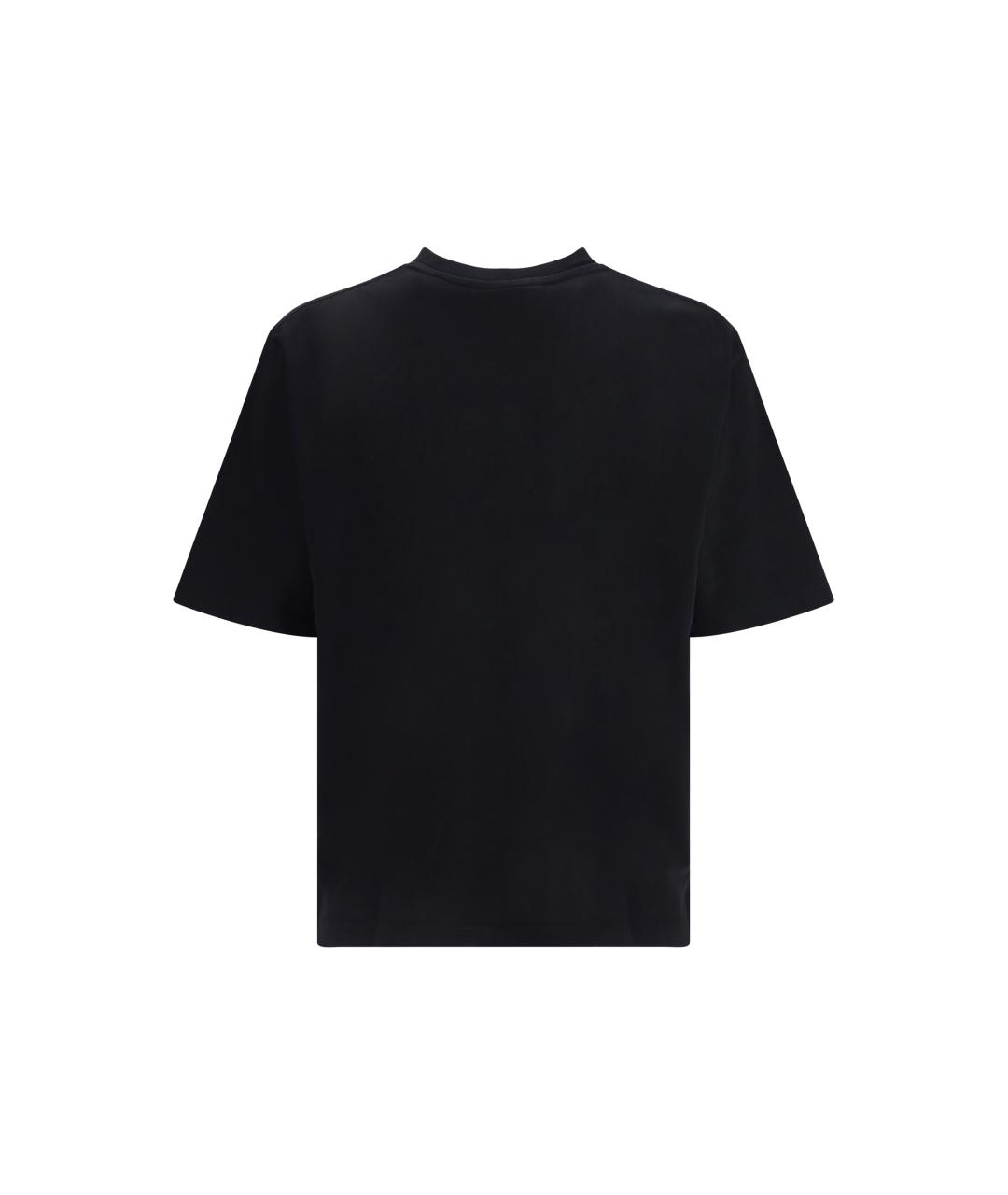 DSQUARED2 Черная хлопковая футболка, фото 2