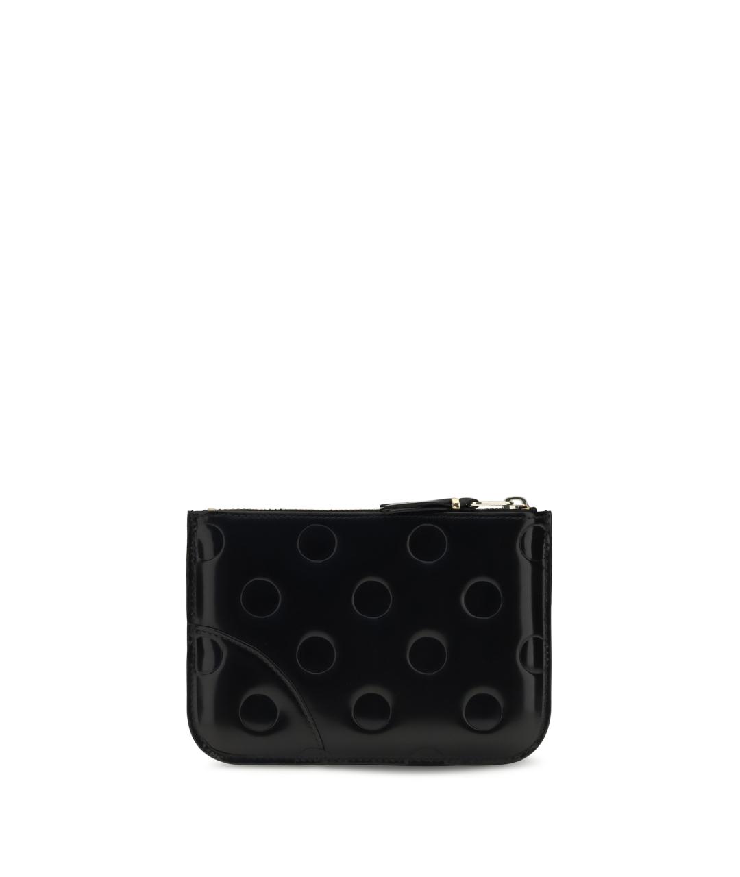 COMME DES GARÇONS WALLET Черный кожаный кошелек, фото 2