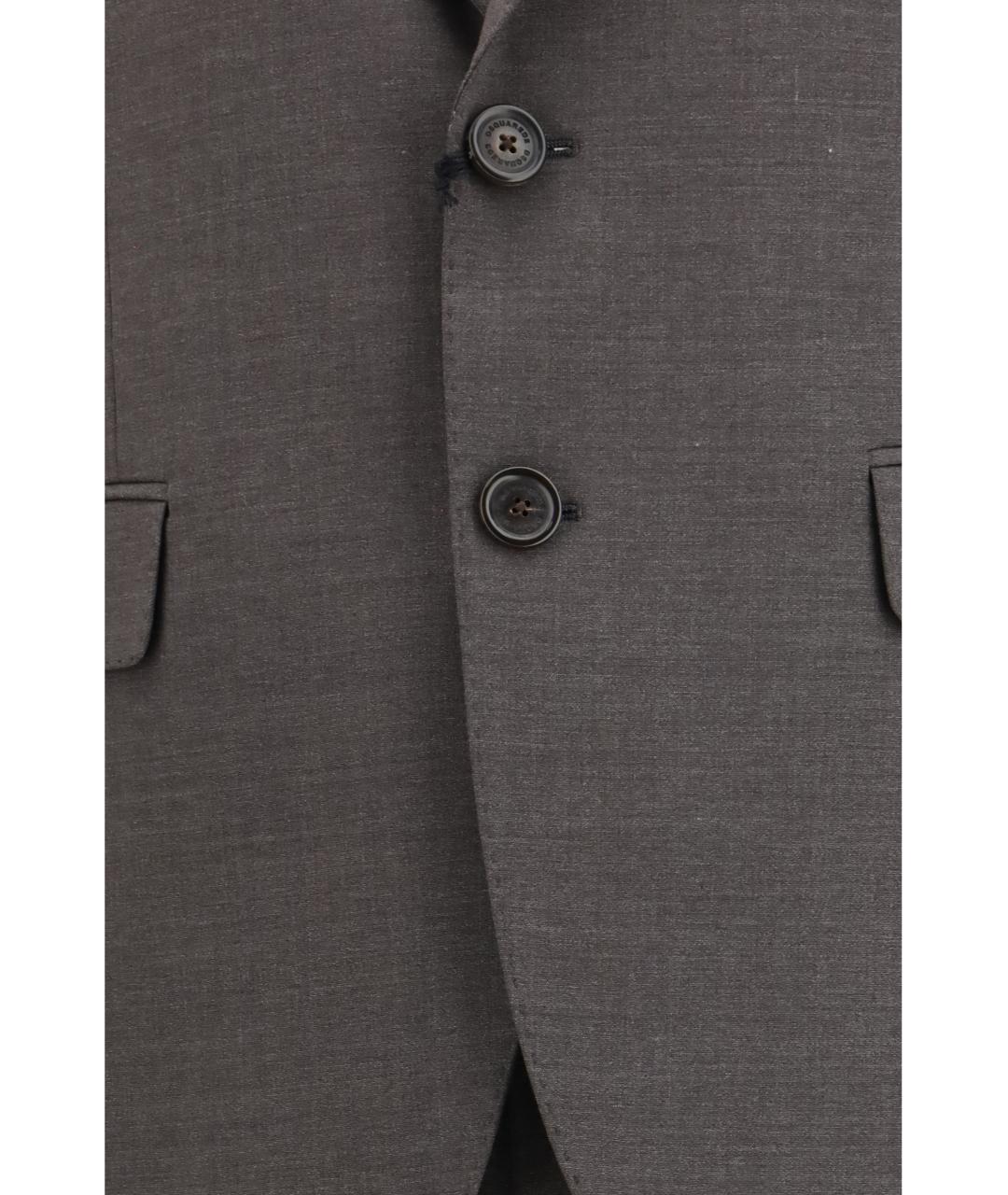 DSQUARED2 Серый классический костюм, фото 3