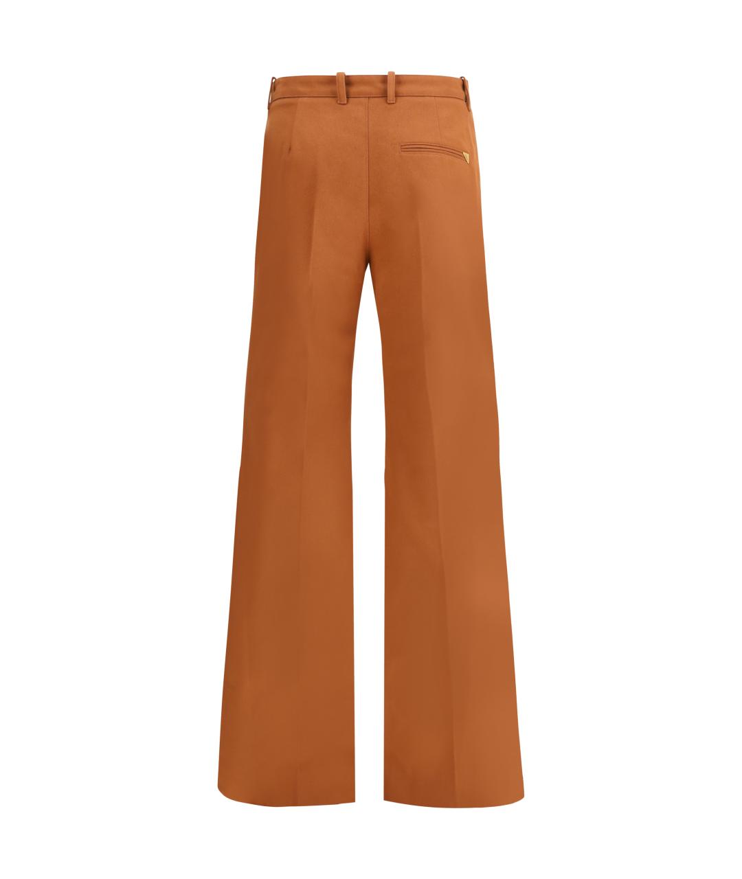 CHLOE Коричневые хлопковые джинсы клеш, фото 2