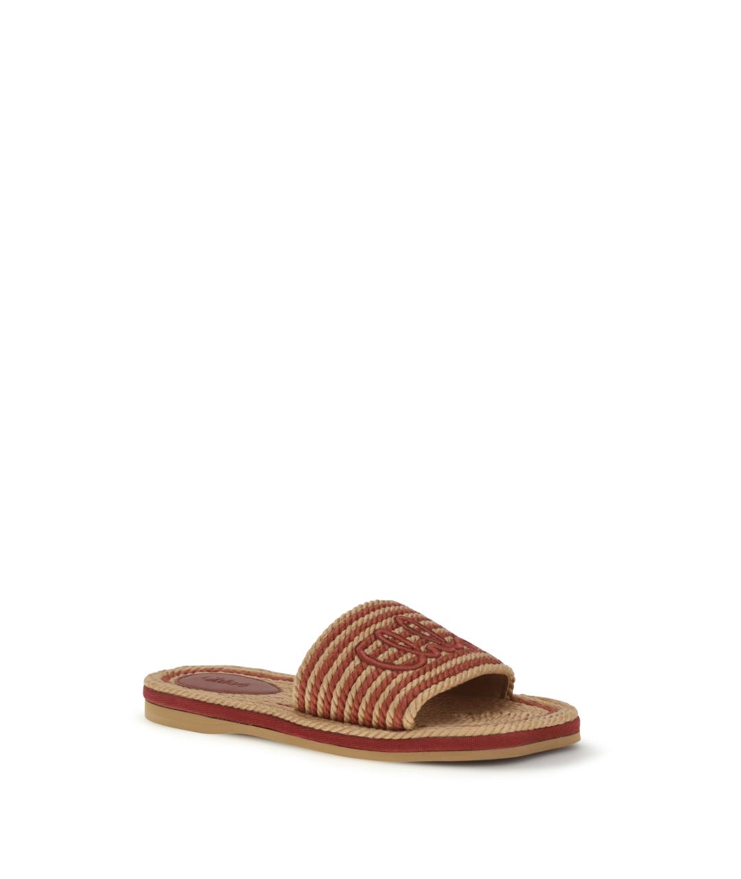 CHLOE Мульти текстильные сандалии, фото 2