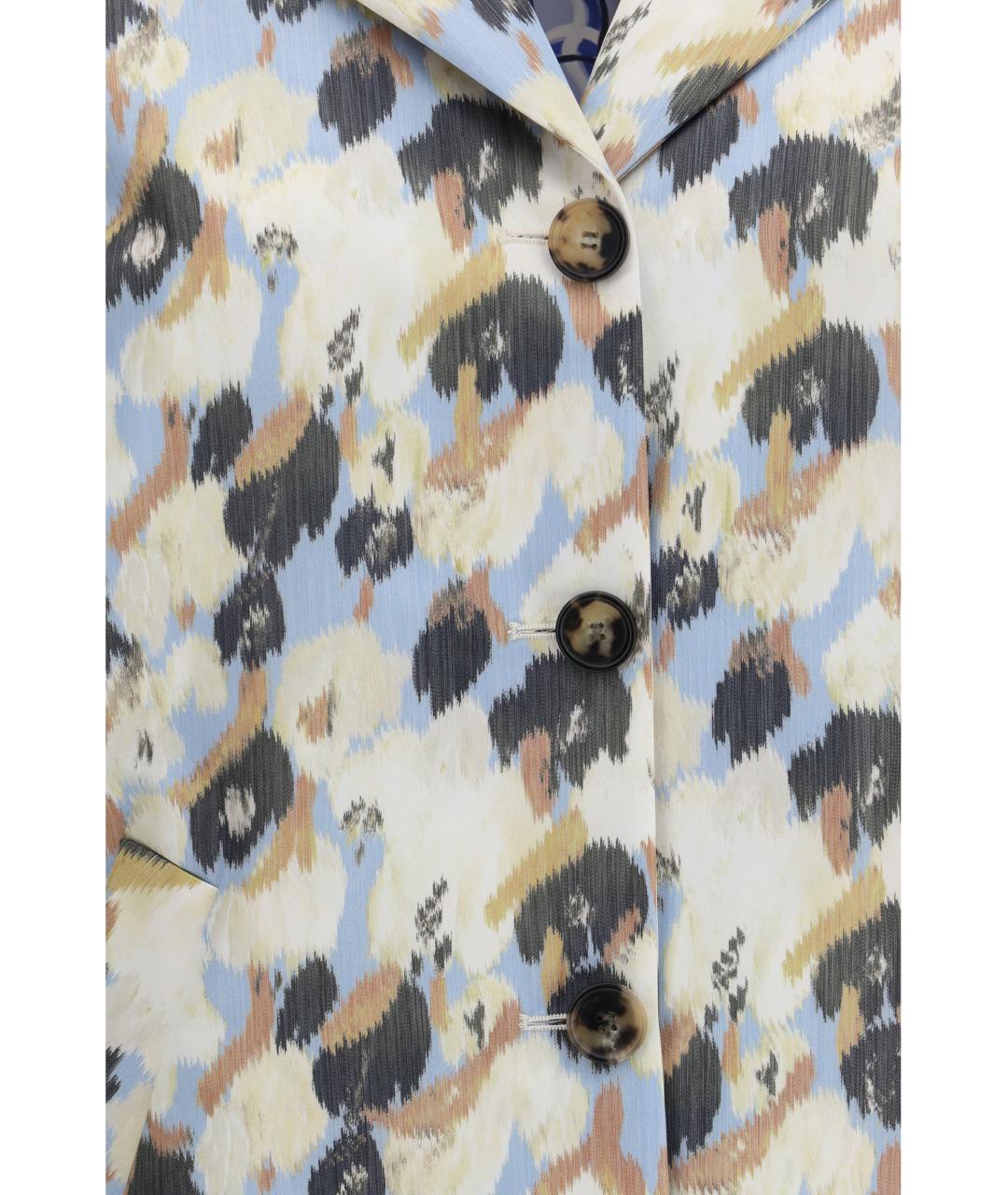 MARNI Мульти полиэстеровый тренч/плащ, фото 3