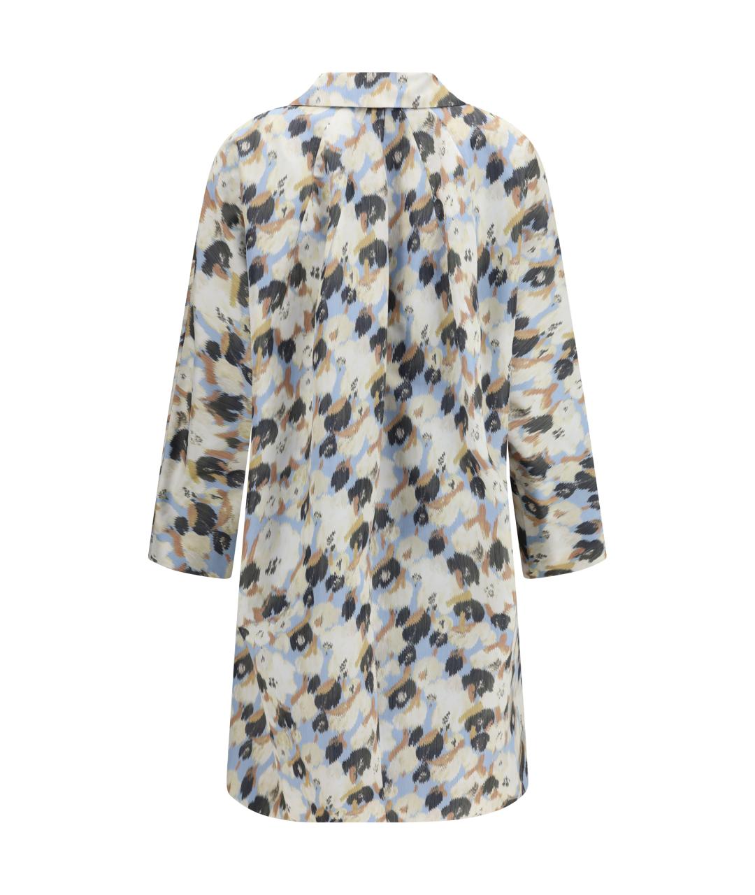 MARNI Мульти полиэстеровый тренч/плащ, фото 2