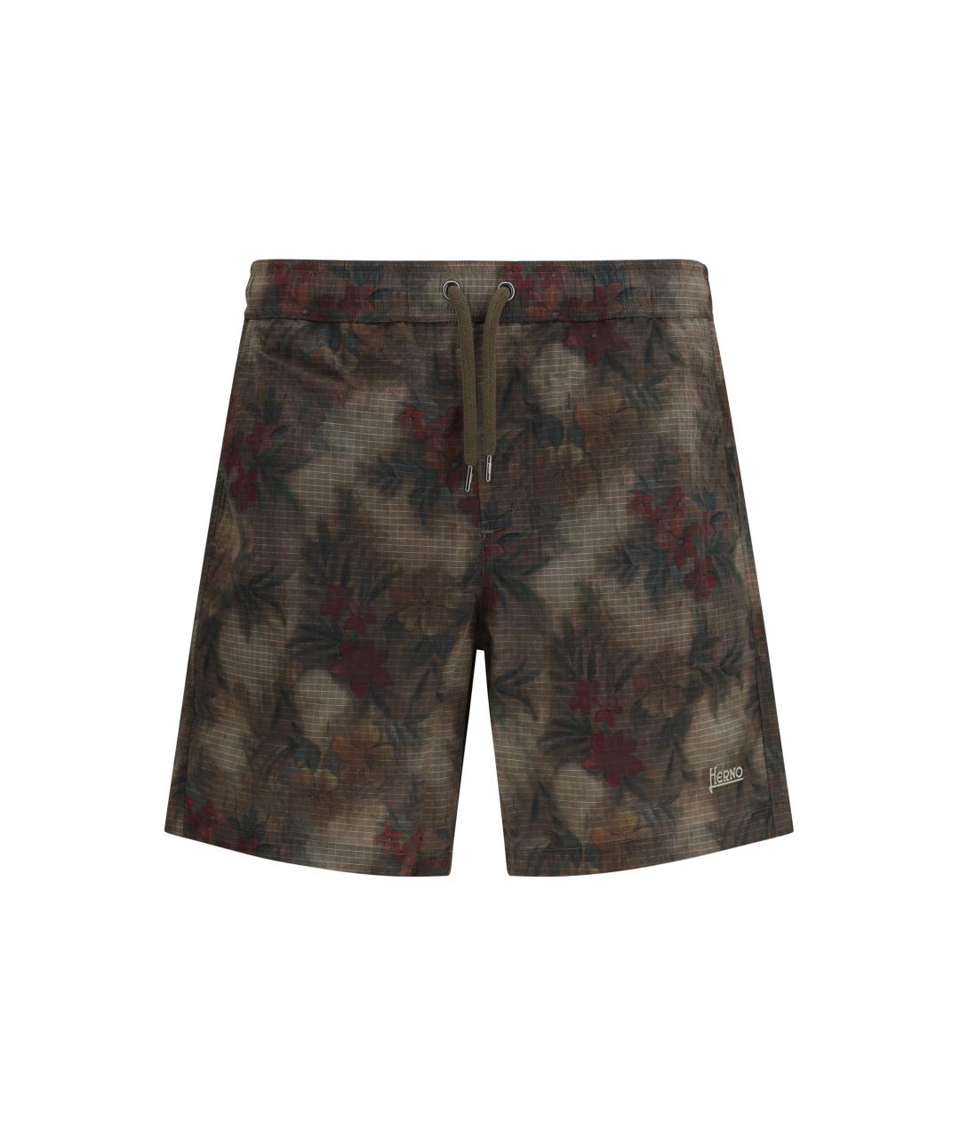 HERNO Мульти полиамидовые шорты, фото 1