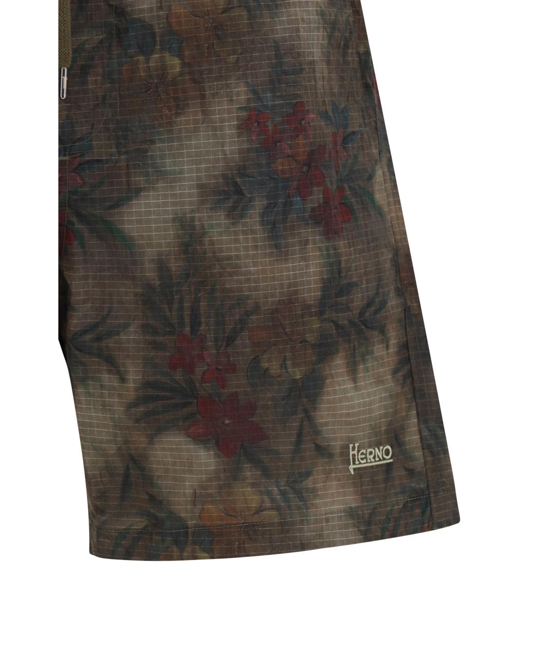 HERNO Мульти полиамидовые шорты, фото 3