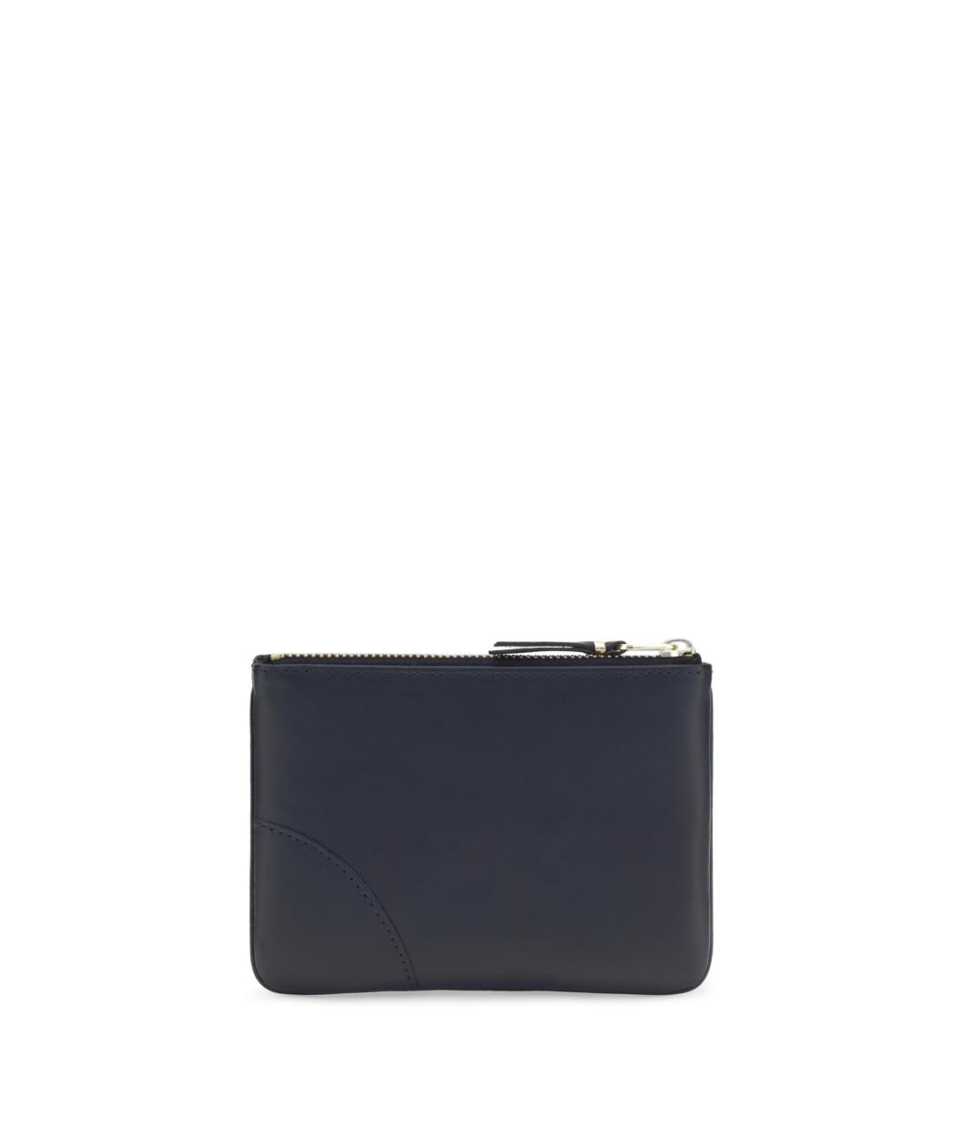 COMME DES GARÇONS Темно-синий кожаный кошелек, фото 2