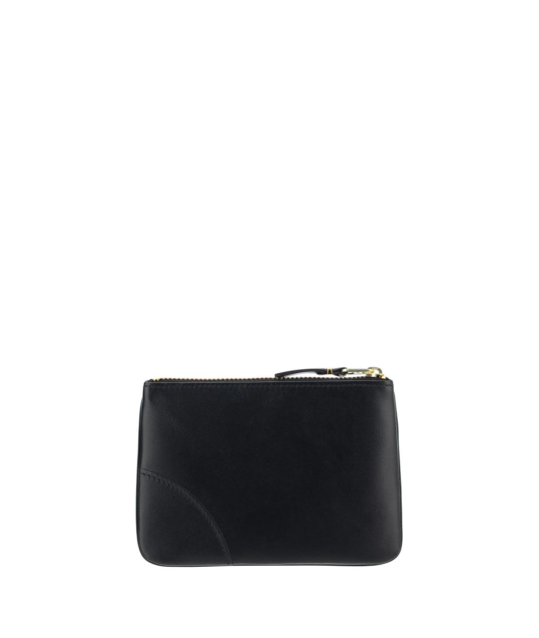 COMME DES GARÇONS Черный кожаный кардхолдер, фото 2