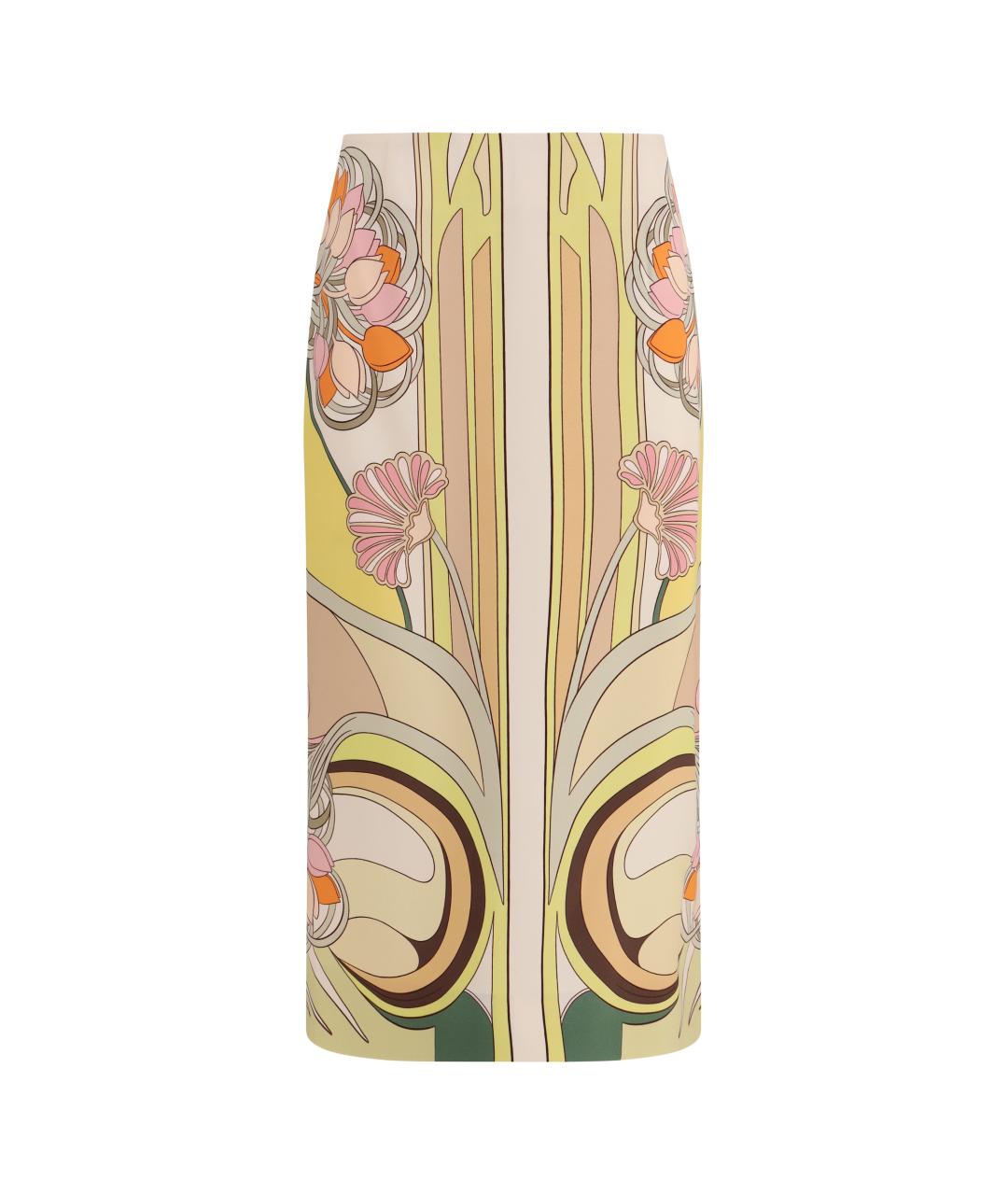 LA DOUBLEJ Мульти вискозная юбка миди, фото 1