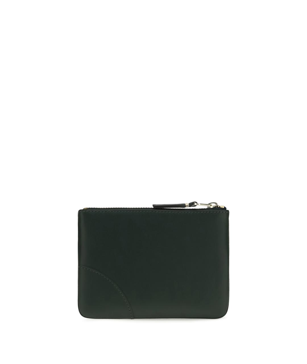 COMME DES GARÇONS Зеленый кожаный кошелек, фото 2