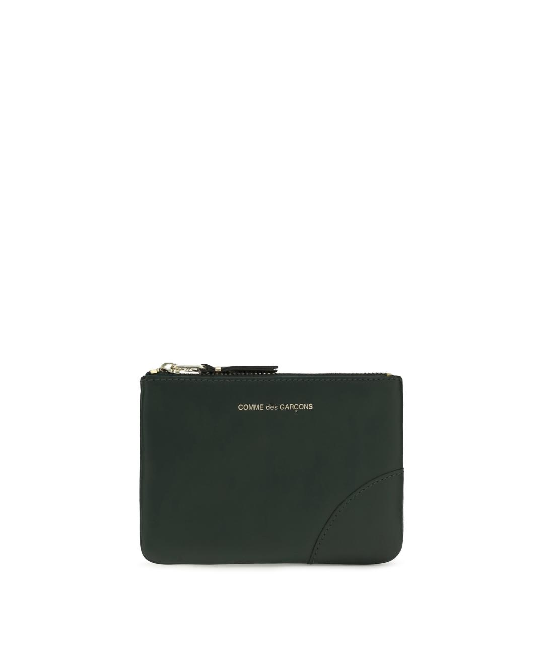 COMME DES GARÇONS Зеленый кожаный кошелек, фото 1