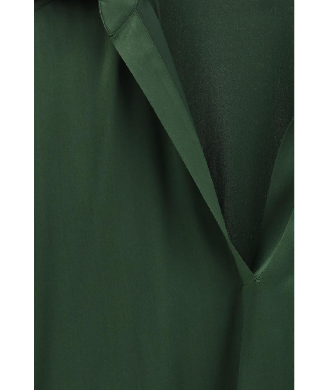 TOM FORD Зеленая шелковая рубашка, фото 3