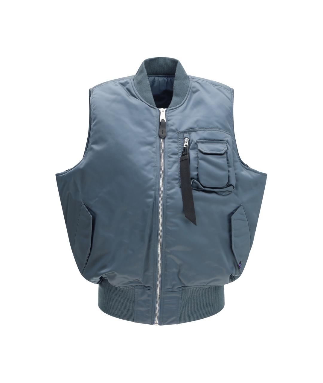 ALPHA INDUSTRIES Синий полиамидовый пиджак, фото 1