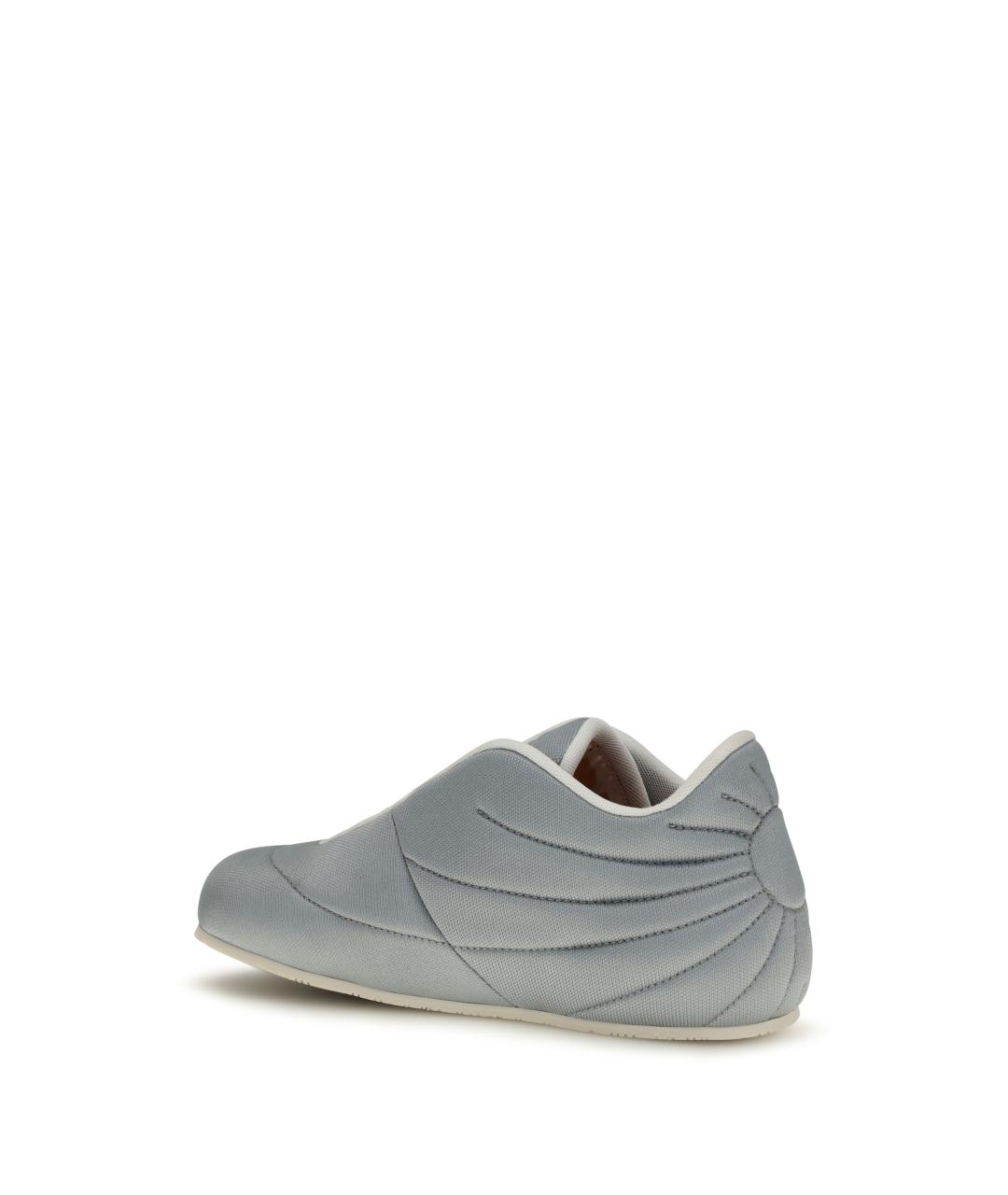 PDF Серые текстильные низкие кроссовки / кеды, фото 3