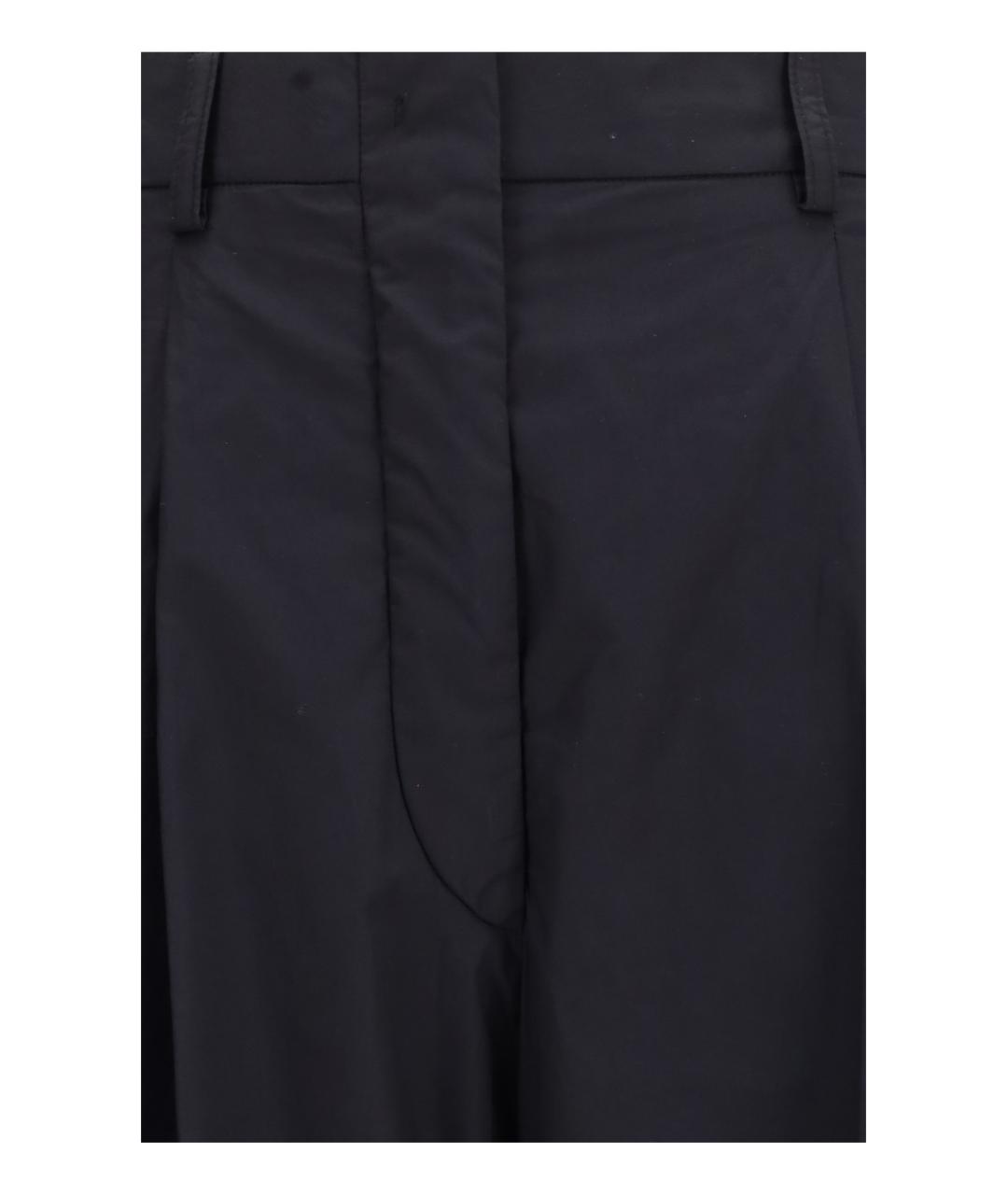 THELATEST Черные хлопковые прямые брюки, фото 3