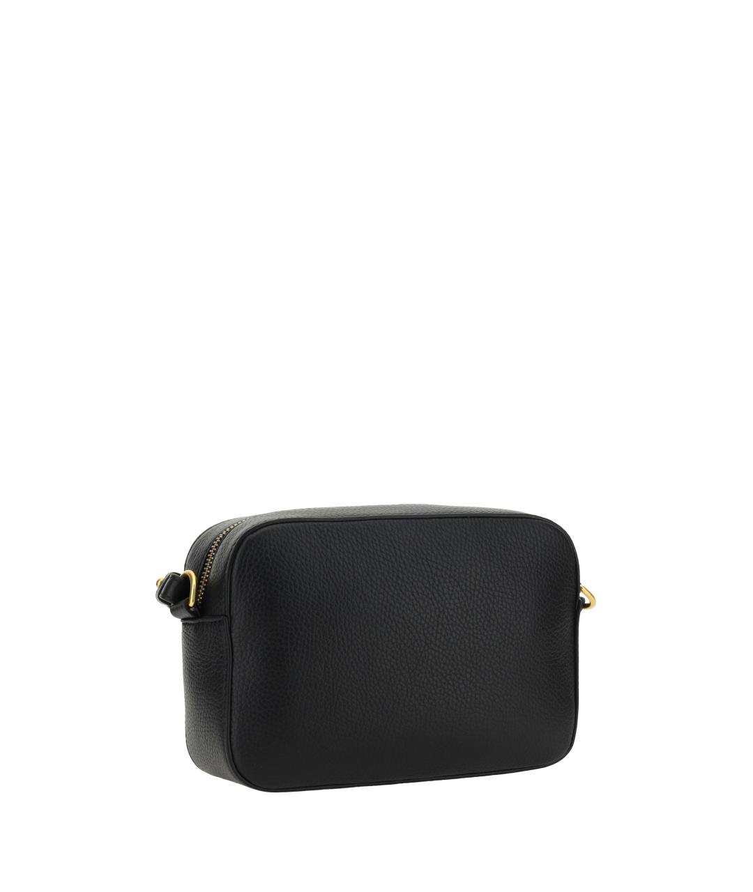 COCCINELLE Черная кожаная сумка через плечо, фото 3