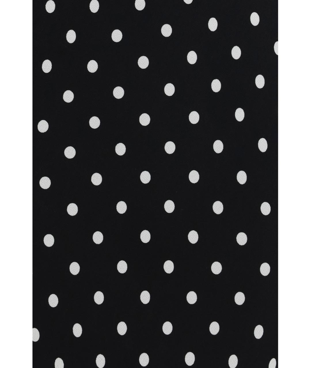 SELF-PORTRAIT Черное вискозное повседневное платье, фото 3