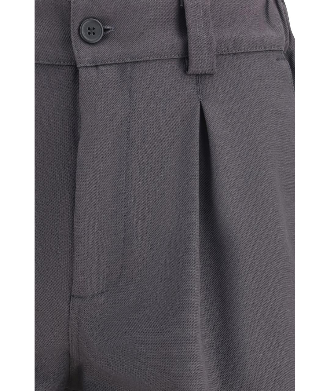 GR10K Серые хлопковые шорты, фото 3