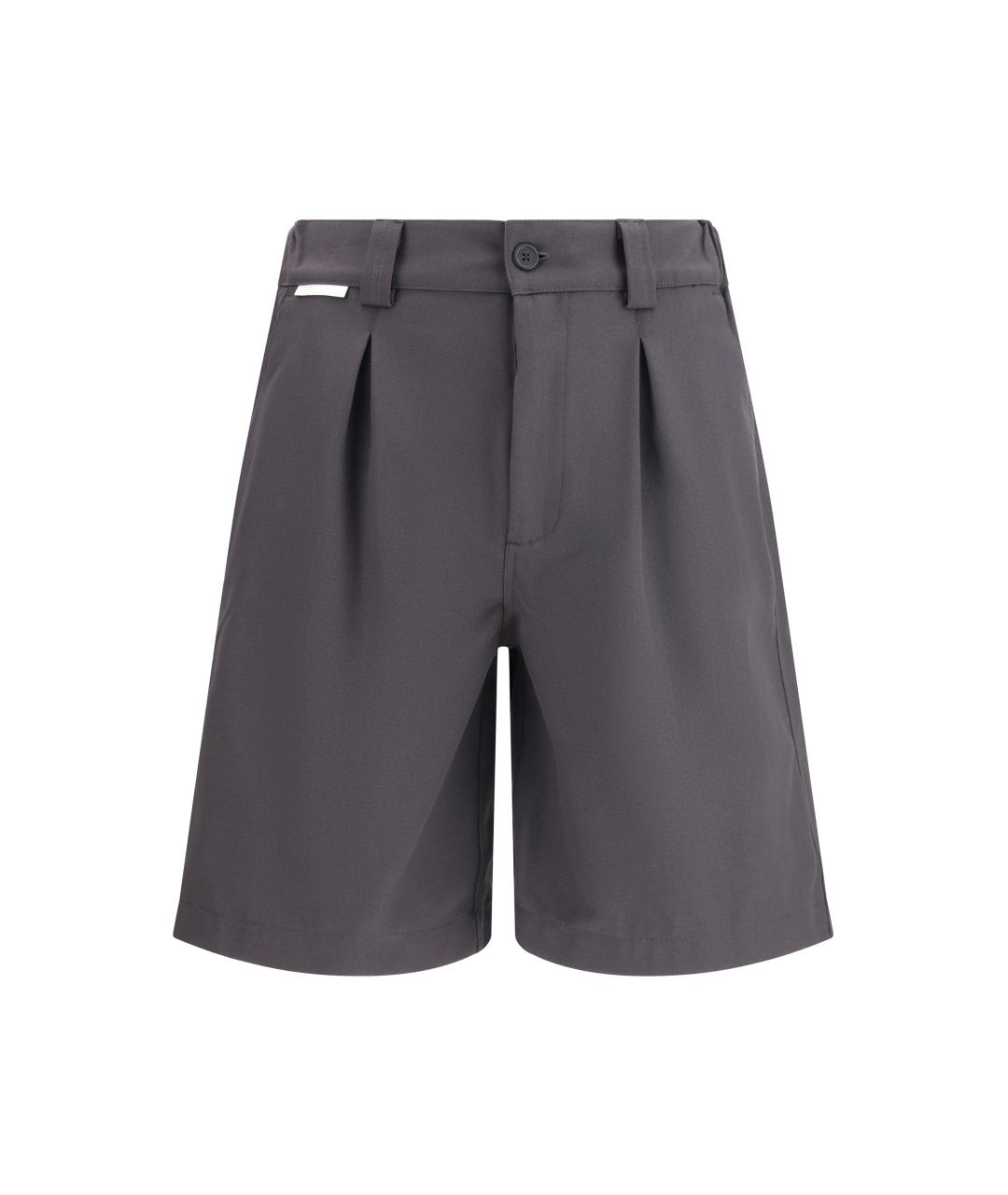 GR10K Серые хлопковые шорты, фото 1